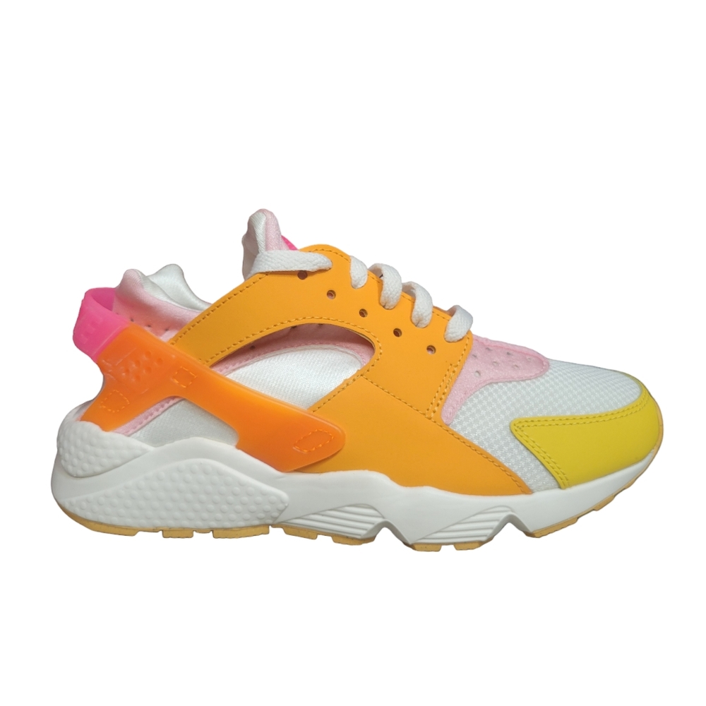Women's Sizes Nike Air Huarache Summit White/Hyper Pink Sneakers